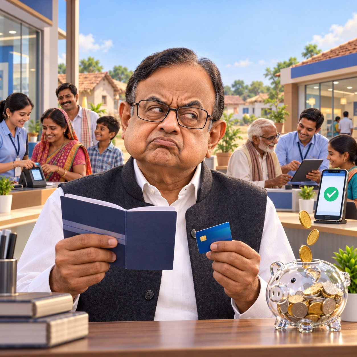 Jan Dhan banking access dossier artwork